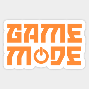 Game Mode Sticker